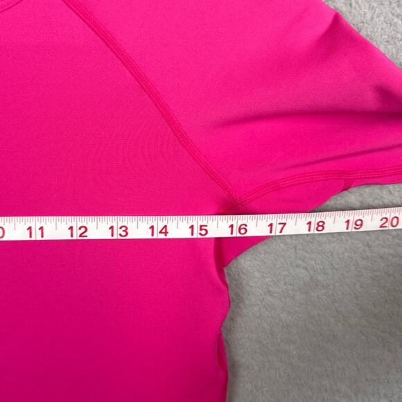 Nike Pro Women's Dri-Fit Thermal Running Shirt Hot Pink Size S Performance Wear - Picture 4 of 8